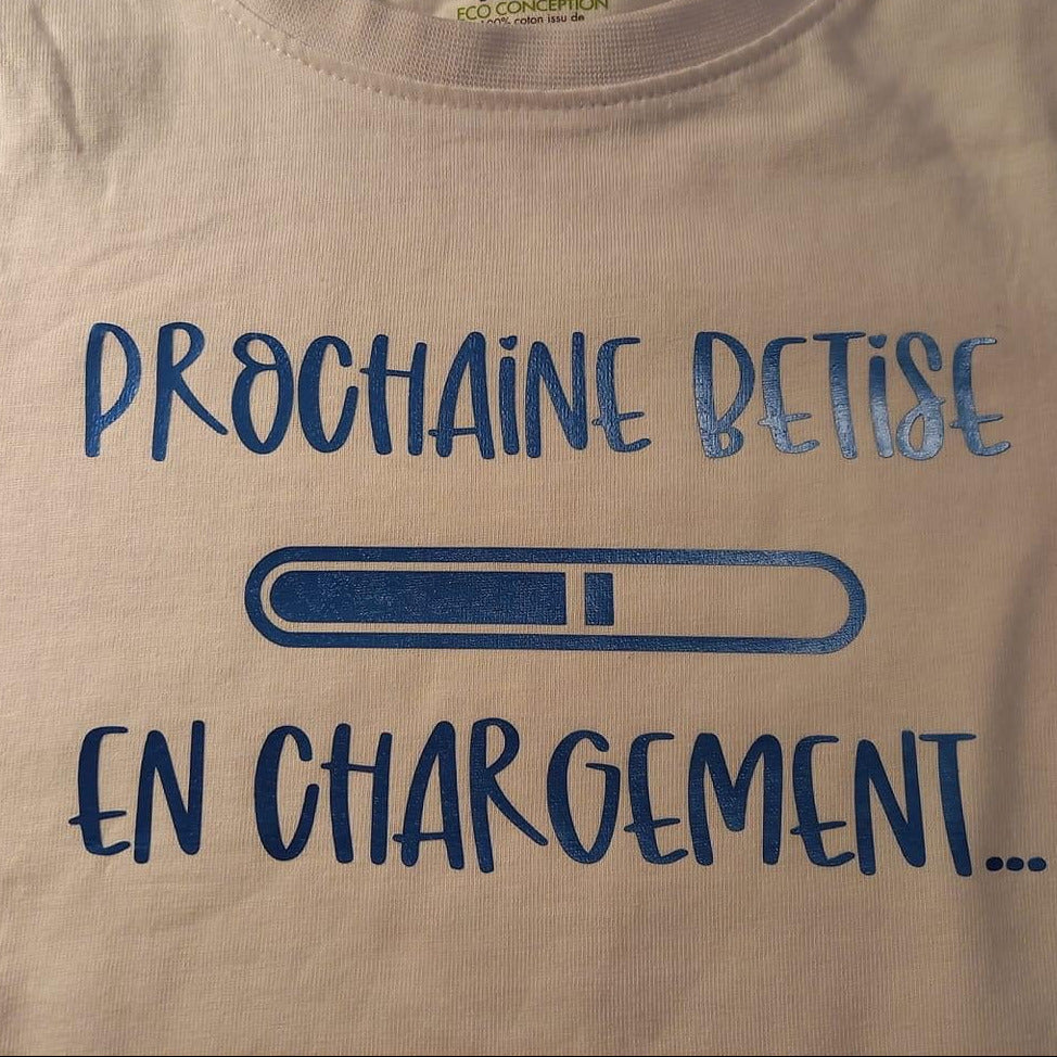 T-shirt personnalisable