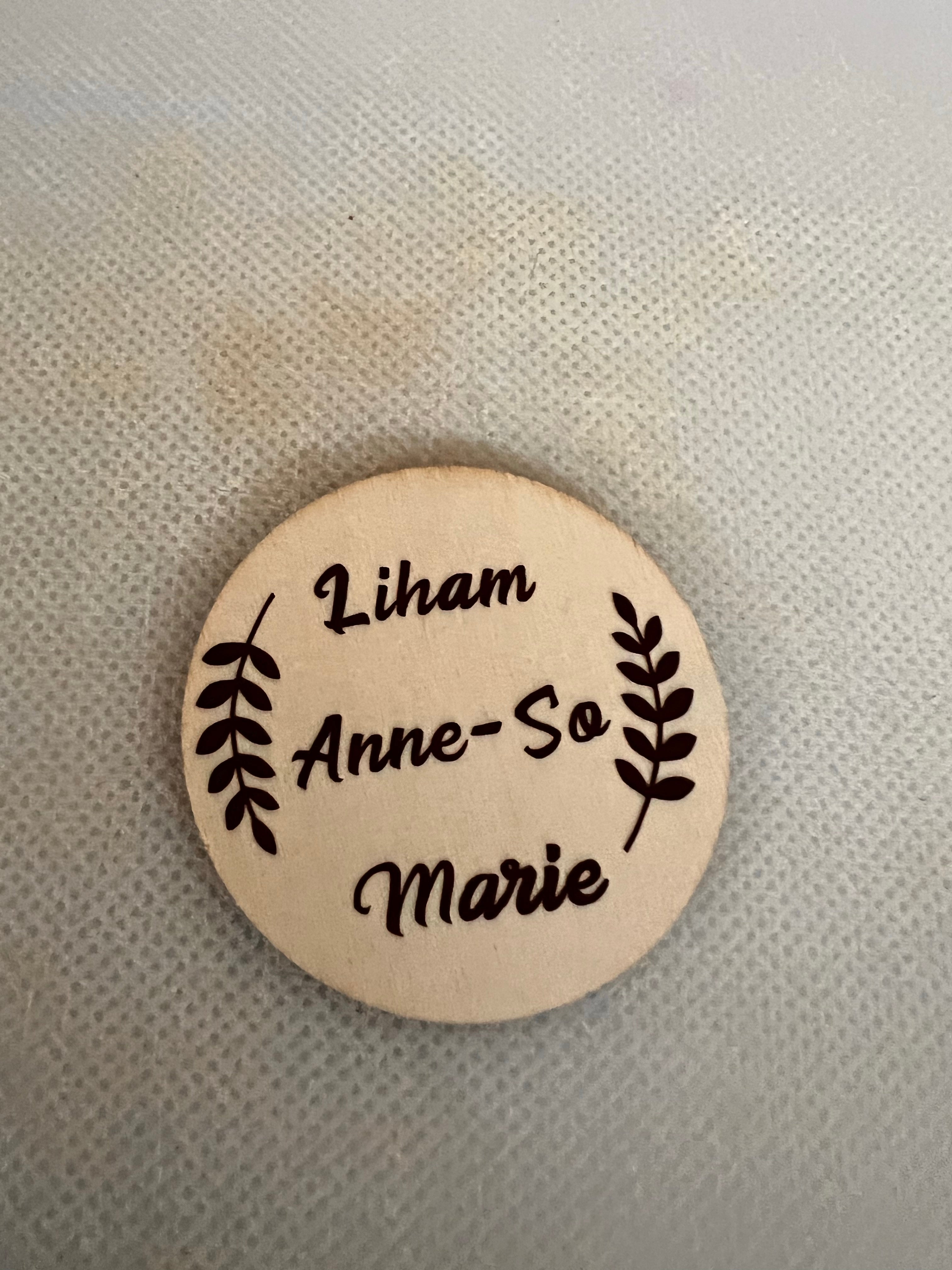 Magnet cadeau d'invité